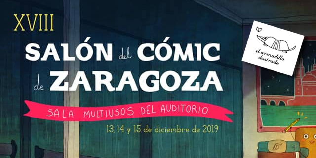 Firmas en El Armadillo Ilustrado en el Salón del Cómic de Zaragoza 2019